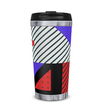 Load image into Gallery viewer, Neo Memphis Patches Stickers Travel Mug by The Photo Access