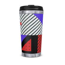 Load image into Gallery viewer, Neo Memphis Patches Stickers Travel Mug by The Photo Access