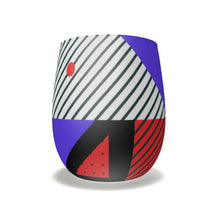 Load image into Gallery viewer, Neo Memphis Patches Stickers Water Glass by The Photo Access