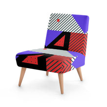 Load image into Gallery viewer, Neo Memphis Patches Stickers Occasional Chair by The Photo Access