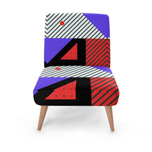 Load image into Gallery viewer, Neo Memphis Patches Stickers Occasional Chair by The Photo Access