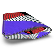 Load image into Gallery viewer, Neo Memphis Patches Stickers Leather Glasses Case by The Photo Access