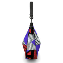 Load image into Gallery viewer, Neo Memphis Patches Stickers Curve Hobo Bag by The Photo Access
