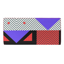 Load image into Gallery viewer, Neo Memphis Patches Stickers Travel Wallet by The Photo Access