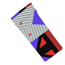 Load image into Gallery viewer, Neo Memphis Patches Stickers Glasses Case Pouch by The Photo Access