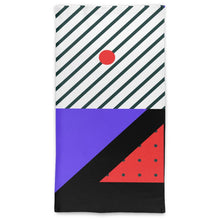 Load image into Gallery viewer, Neo Memphis Patches Stickers Neck Tube Scarves by The Photo Access