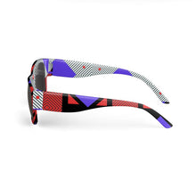 गैलरी व्यूवर में इमेज लोड करें, Neo Memphis Patches Stickers Small Sunglasses by The Photo Access