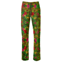 गैलरी व्यूवर में इमेज लोड करें, Hand Drawn Floral Seamless Pattern Womens Trousers by The Photo Access