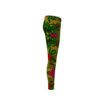Load image into Gallery viewer, Hand Drawn Floral Seamless Pattern Leggings by The Photo Access