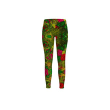 Load image into Gallery viewer, Hand Drawn Floral Seamless Pattern Leggings by The Photo Access