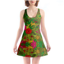 Load image into Gallery viewer, Hand Drawn Floral Seamless Pattern Custom Chemise by The Photo Access