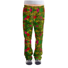 Load image into Gallery viewer, Hand Drawn Floral Seamless Pattern Ladies Pajama Bottoms by The Photo Access