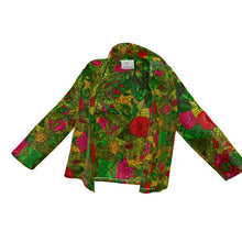 गैलरी व्यूवर में इमेज लोड करें, Hand Drawn Floral Seamless Pattern Wrap Blazer by The Photo Access