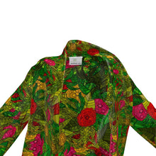 गैलरी व्यूवर में इमेज लोड करें, Hand Drawn Floral Seamless Pattern Wrap Blazer by The Photo Access