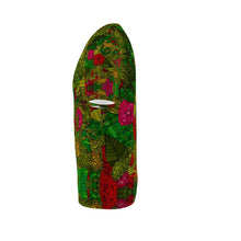 Load image into Gallery viewer, Hand Drawn Floral Seamless Pattern Slim Fit Mens T-Shirt by The Photo Access