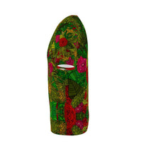 Load image into Gallery viewer, Hand Drawn Floral Seamless Pattern Mens Cut and Sew T-Shirt by The Photo Access