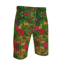将图片加载到图库查看器,Hand Drawn Floral Seamless Pattern Mens Sweat Shorts by The Photo Access