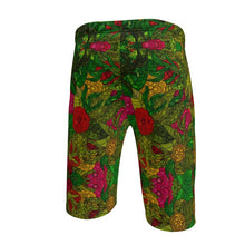 将图片加载到图库查看器,Hand Drawn Floral Seamless Pattern Mens Sweat Shorts by The Photo Access