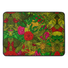 Load image into Gallery viewer, Hand Drawn Floral Seamless Pattern Bath Mat by The Photo Access