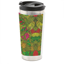 Load image into Gallery viewer, Hand Drawn Floral Seamless Pattern Travel Mug by The Photo Access