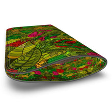 Load image into Gallery viewer, Hand Drawn Floral Seamless Pattern Leather Glasses Case by The Photo Access