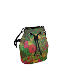 गैलरी व्यूवर में इमेज लोड करें, Hand Drawn Floral Seamless Pattern Bucket Bag by The Photo Access
