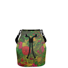 गैलरी व्यूवर में इमेज लोड करें, Hand Drawn Floral Seamless Pattern Bucket Bag by The Photo Access