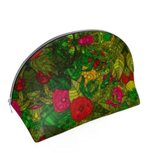 Load image into Gallery viewer, Hand Drawn Floral Seamless Pattern Shell Coin Purse by The Photo Access