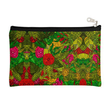 गैलरी व्यूवर में इमेज लोड करें, Hand Drawn Floral Seamless Pattern Zip Top Pouch by The Photo Access