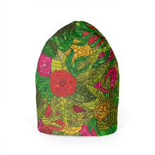 Load image into Gallery viewer, Hand Drawn Floral Seamless Pattern Beanie by The Photo Access