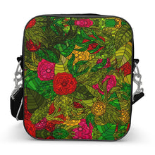 गैलरी व्यूवर में इमेज लोड करें, Hand Drawn Floral Seamless Pattern Shoulder Bag by The Photo Access