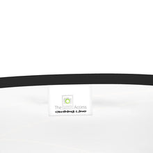 Load image into Gallery viewer, Abstract Black Polygon with Gold Line Flared Skirt by The Photo Access