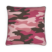 गैलरी व्यूवर में इमेज लोड करें, Pink Camouflage Cushion Pillow by The Photo Access
