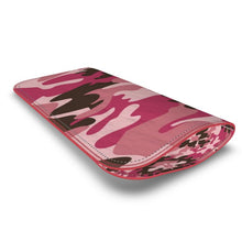 将图片加载到图库查看器,Pink Camouflage Leather Glasses Case by The Photo Access