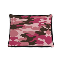 将图片加载到图库查看器,Pink Camouflage Dog Bed by The Photo Access