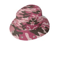 Load image into Gallery viewer, Pink Camouflage Bucket Hat with Visor by The Photo Access