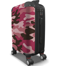 Load image into Gallery viewer, Pink Camouflage Luggage by The Photo Access