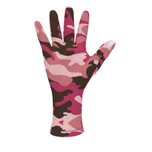 Load image into Gallery viewer, Pink Camouflage Fleece Gloves by The Photo Access