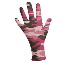 Lade das Bild in den Galerie-Viewer, Pink Camouflage Lycra Gloves by The Photo Access