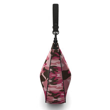 Load image into Gallery viewer, Pink Camouflage Curve Hobo Bag by The Photo Access