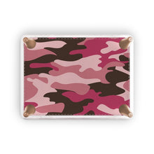 Load image into Gallery viewer, Pink Camouflage Footstool by The Photo Access