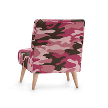 Load image into Gallery viewer, Pink Camouflage Occasional Chair by The Photo Access