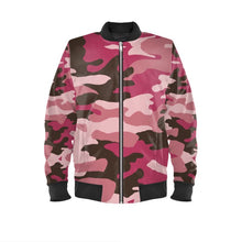 Load image into Gallery viewer, Pink Camouflage Mens Bomber Jacket by The Photo Access