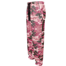 Load image into Gallery viewer, Pink Camouflage Mens Silk Pajama Bottoms by The Photo Access