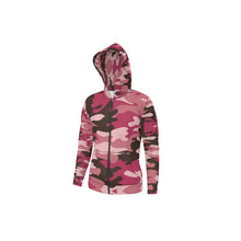 Load image into Gallery viewer, Pink Camouflage Hoodie by The Photo Access