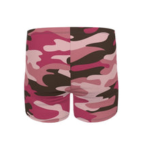 Load image into Gallery viewer, Pink Camouflage Swimming Trunks by The Photo Access