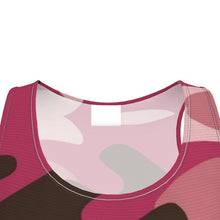 Load image into Gallery viewer, Pink Camouflage Skater Dress by The Photo Access