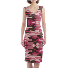 Load image into Gallery viewer, Pink Camouflage Bodycon Dress by The Photo Access