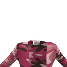 Load image into Gallery viewer, Pink Camouflage Ladies Cardigan by The Photo Access