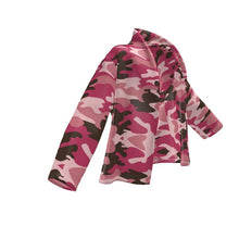 Load image into Gallery viewer, Pink Camouflage Wrap Blazer by The Photo Access